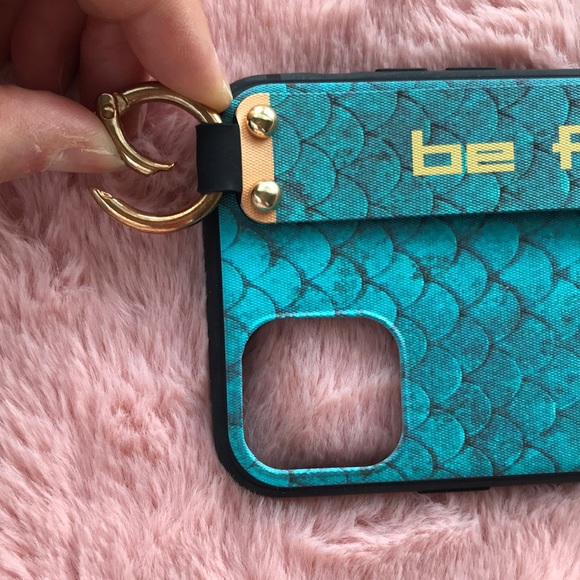 LAST ONE- For iPhone 11 PRO phone case kickstand strap keychain ring - Picture 4 of 14